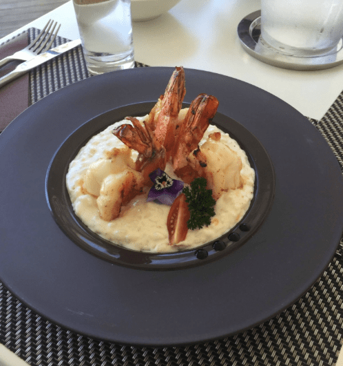 Villa Delisle gastronomie  La Voile Blanche